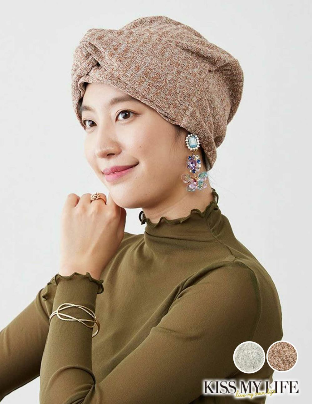 ハンドメイド医療用帽子ケア帽子おしゃれターバン(フレンチリネン麻100%) 000000000524-36-l.jpg?t=