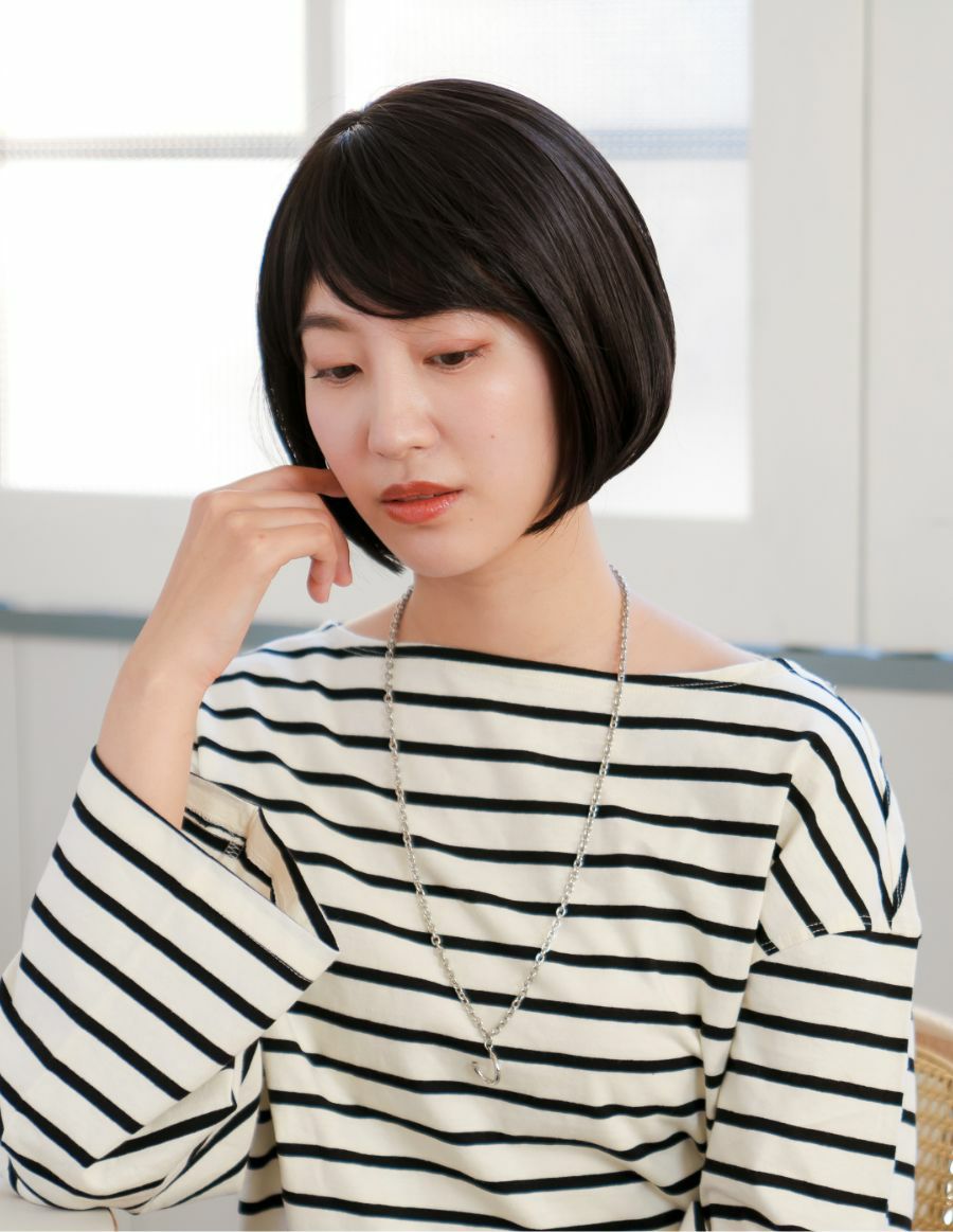 小顔見せ 医療用ウィッグ ショートボブ（小さめサイズ）