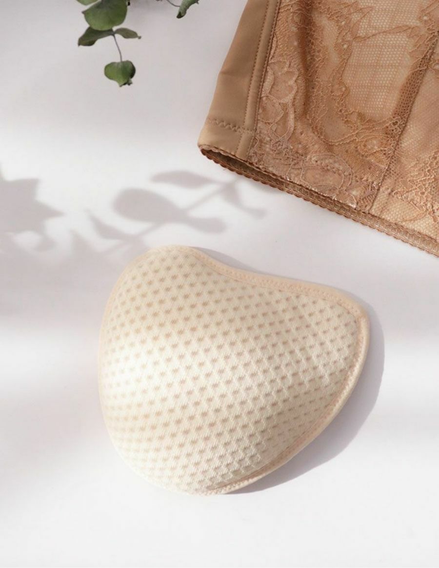 乳がんパッド 天然素材の草の種パッド　Bタイプ左