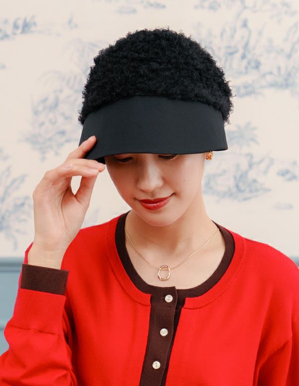 医療用帽子(ケア帽子) -Jean- つば付きタイプ/リングファー