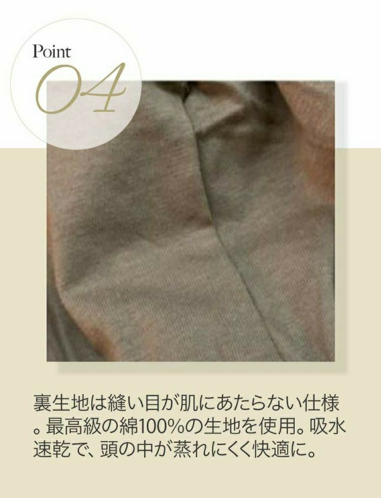 夏の治療乗り切りセット　医療用帽子(ケア帽子)グレースレース